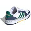 adidas Neo Entrap Synthetic Leather Simple Low-Top Skate Shoes Unisex Sneakers White Blue Green FZ1119