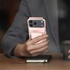 iPhone 17 Pro Max Card Slot Wallet Case with Flip Stand - Fits Apple 16, 14, 15; Cross-Border Drop-Proof Design