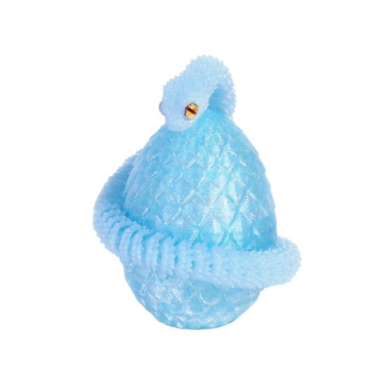 

3D-печатная фигурка змеиного яйца с подвижными суставами, фигурка змеиной скорлупы, игрушка-непоседа, змеиное яйцо с шарнирной змеей внутри, настольное украшение C