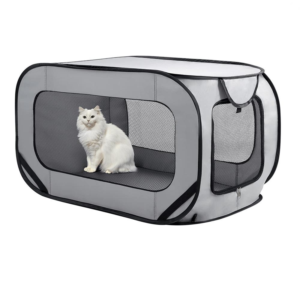 Pet Portable Pet Car Tent Indoor/Outdoor Pet Cage Dog Nest Cat Tent Dog Accessories for Small Dogs