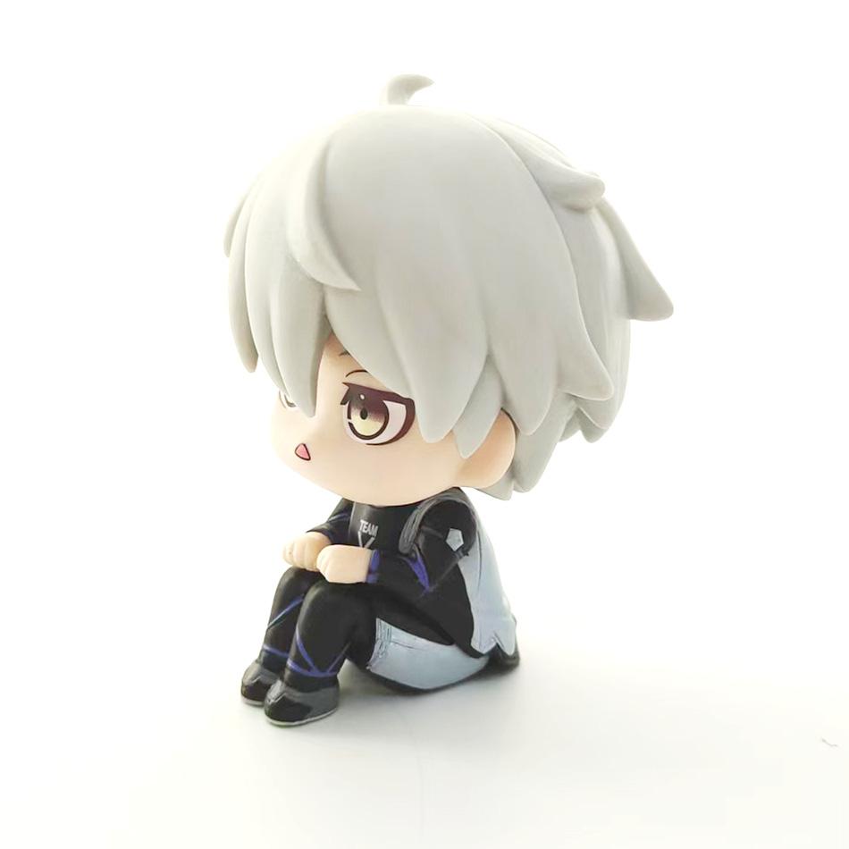BLUE LOCK Akční figurky Isagi Yoichi Bachira Meguru Anime figurka Q verze Figurka PVC Sběratelský model Dětská panenka Hračky Dárky