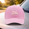 Vintage Outdoor Casual Printed Baseball Cap Unisex Adjustable for Street Sports Dating Fitness Vacation Multiple Colors