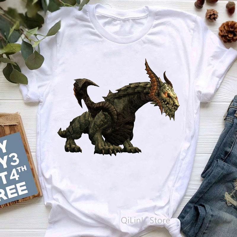 Women Game Lover Tshirt Cool Ark Survival Evolved Print T Shirt Femme Summer 2024 Fashion Graphic Tees Female Streetwear Tops