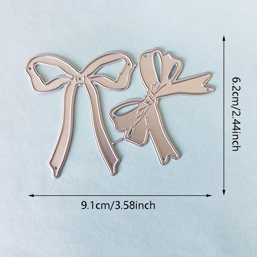 Cute Bowknots Metal Cutting Dies Stencil for DIY Scrapbooking Photo Album Embossing Paper Cards Crafts Diecuts