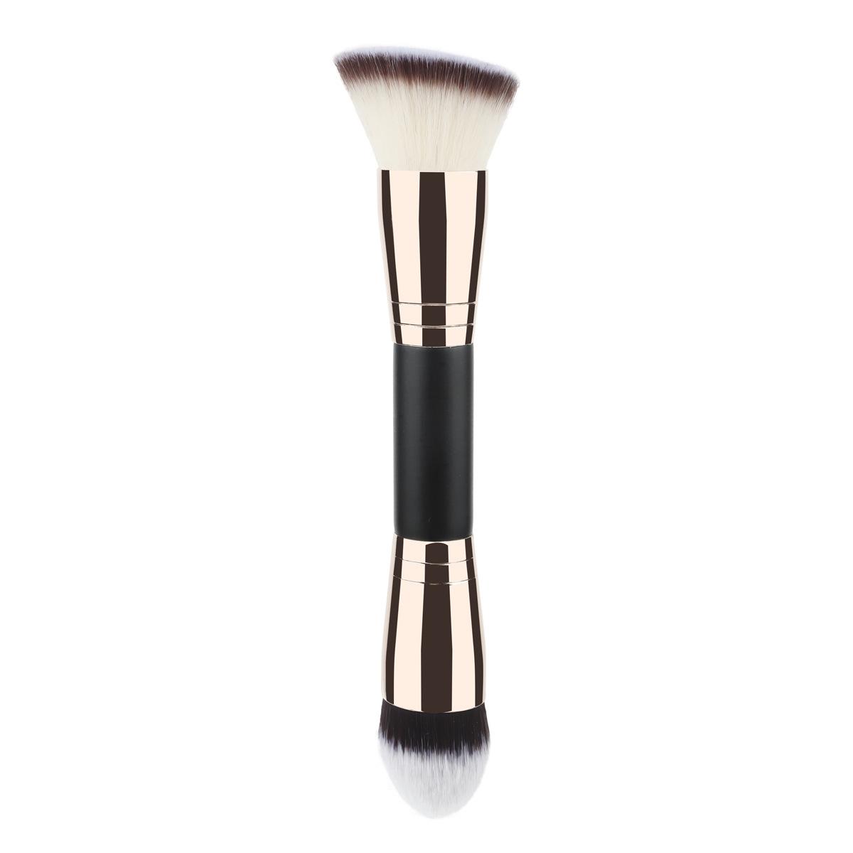 Double head makeup brush, oblique head foundation brush, round foundation brush, contour brush, flat head foundation brush, single brush.