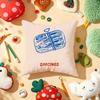 Sardines Art Cushion Cover Soft Short Plush DoubleSided Printing Home Decor Machine Washable Pillow Case Gift