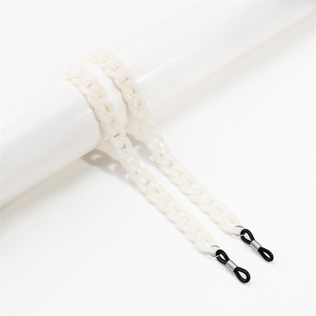 Vibrancy Acrylic Eyewear Chain Glasses Retainer Strap For Active Lifestyles Stylish Glasses Holder Eyeglasses Accessory