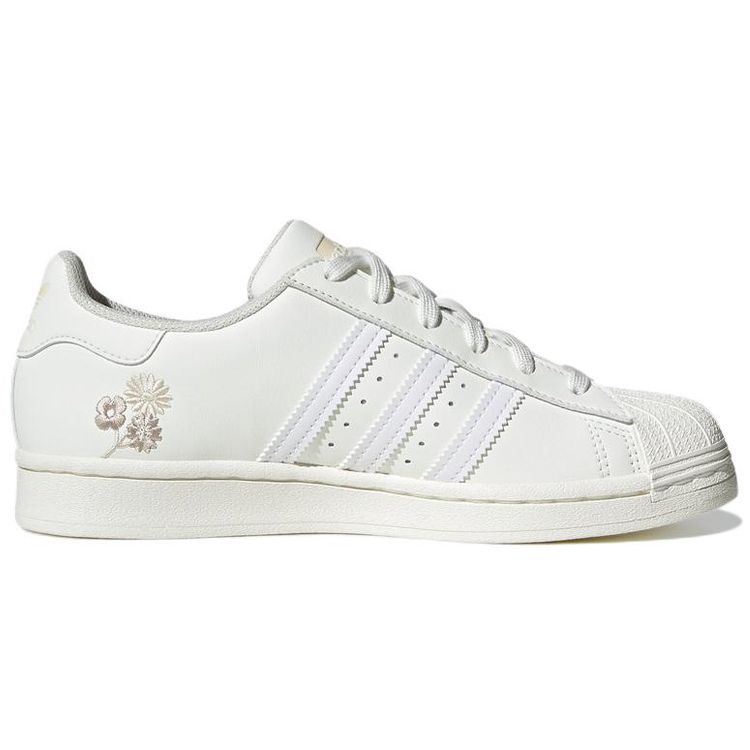 adidas Superstar Floral Women Sneakers White White-Tint Wonder-Mauve GX2172