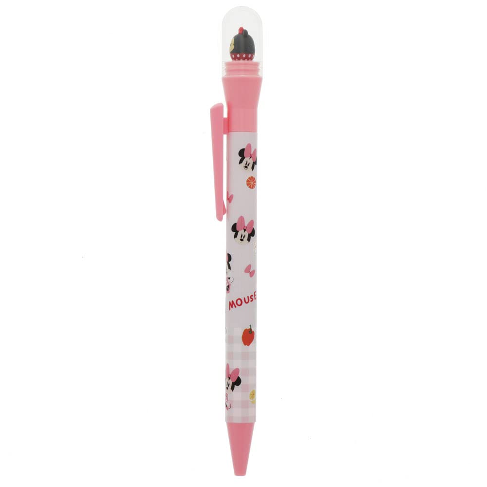 Sunstar Stationery Disney Ballpoint Spinning Dome Minnie S4649133 Oil-Based Pen, Pen, Mouse,