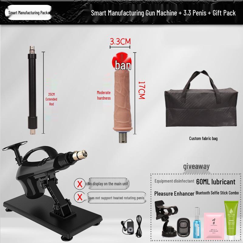 Automatic Telescopic Heating Masturbator: Simulated Penis for Anal Use by All Genders