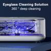 Yousheng Ultrasonic Glasses Cleaning Machine Hands-Free Operation Deep Clean Watches Jewelry Makeup Brushes Glasses Washer