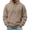 Men's Basic Long Sleeve Hoodie with Pocket