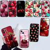 Cherry Summer Fruit Shell Phone Case for Samsung Galaxy S20 S21 S22 Ultra FE Plus A21S A22 A24 A25 A26 A30 A30S A31