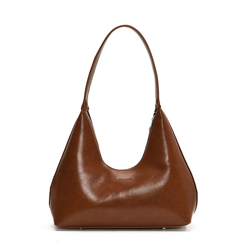 Niche design underarm bag women's spring 2025 texture dumpling bag is popular this year, single shoulder commuter underarm bag