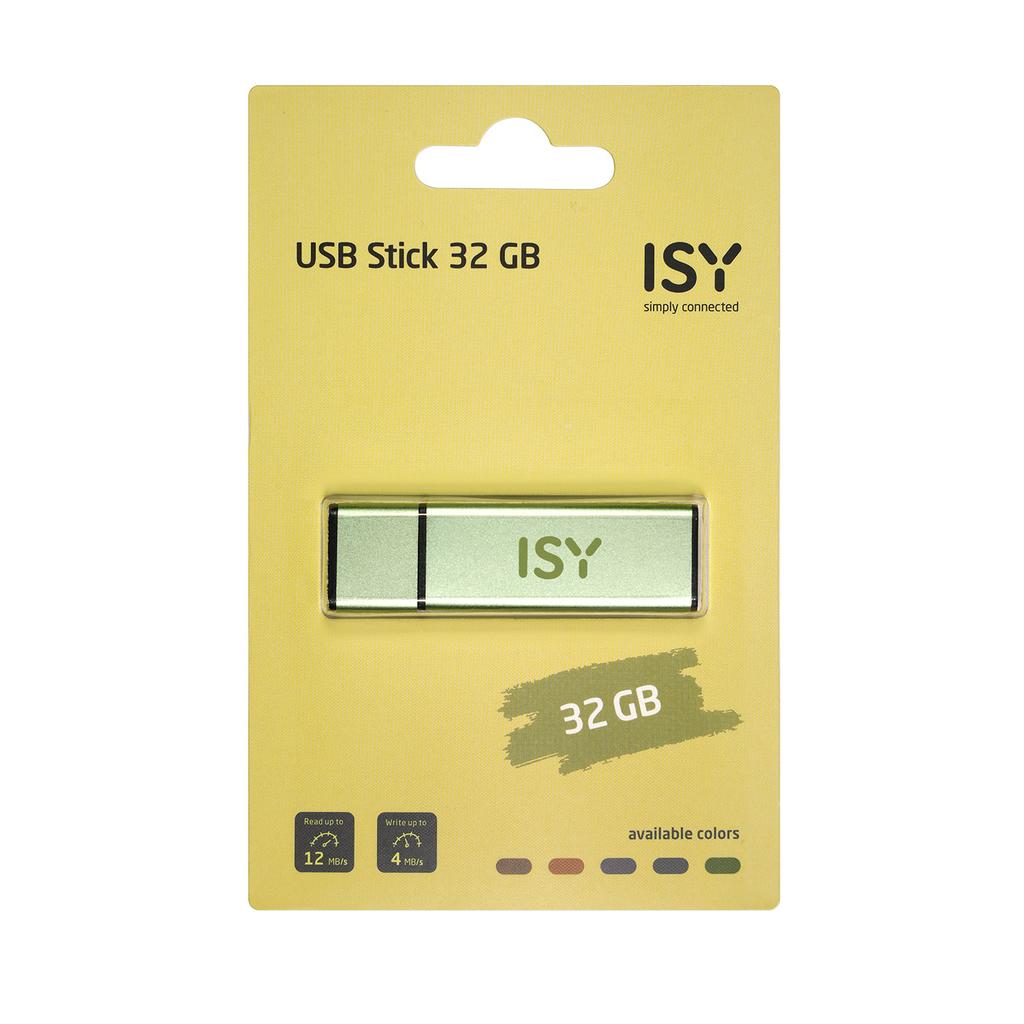 ISY IMU-2300-ALU 32GB USB Flash Drive