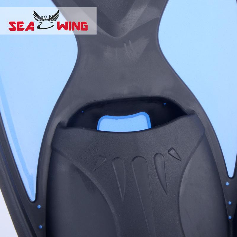 Labele de scufundări reglabile din silicon pentru bărbați și femei – Mărime unică potrivită tuturor, Perfecte pentru înotul ca sirenă, snorkeling și scufundări libere