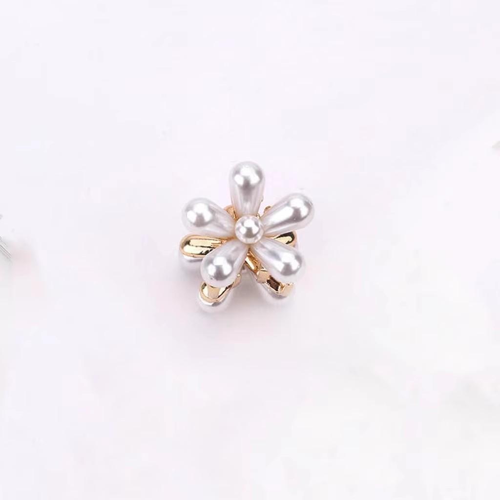 New Mini Small Flower Clip Feminine Bangs Side Clip Top Clip Japanese and Korean Hair Clip Headwear