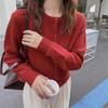 Autumn & Winter Round Neck Wool Cardigan: Women's Loose, Short, Versatile Knit Outerwear