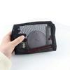 1 Piece Thick Mesh Large Capacity Makeup Bag, Personal Item Storage Small Pocket, Portable And Easy Makeup Storage Bag