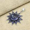 Iolite Gemstone 925 Sterling Silver Handmade Pendant Jewelry Beauteous Gift For Love