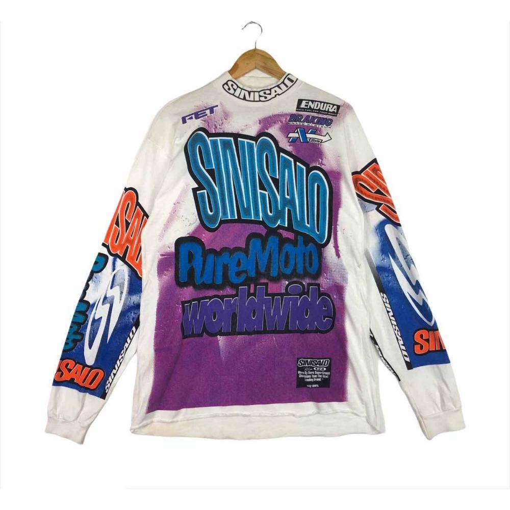 2026 mtb bicicletta vestiti vintage uomo maglietta manica lunga downhill jersey motocross Enduro off road cross maglia moto