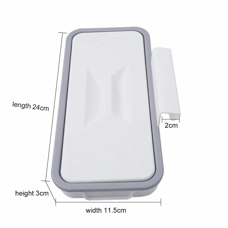 

Практичная стойка для хранения мешков для мусора, шкаф, подвесные держатели для кухни, ванной комнаты, контейнеры для еды белый