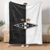 Rosenborg Ballklub Print Flannel Blanket High Quality Warm Comfortable Cover for All Seasons Perfect for Gifts Home Decor