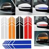 Car Side Stripe Graphic Decal Stickers, Auto Rearview Mirror Decor Sticker Design, For Car Body & Mirror DIY Exterior Decoration