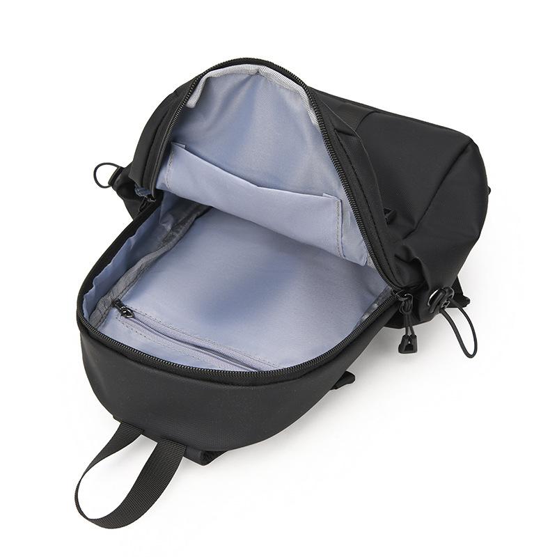 Повседневная водонепроницаемая мужская нагрудная сумка — фото 21