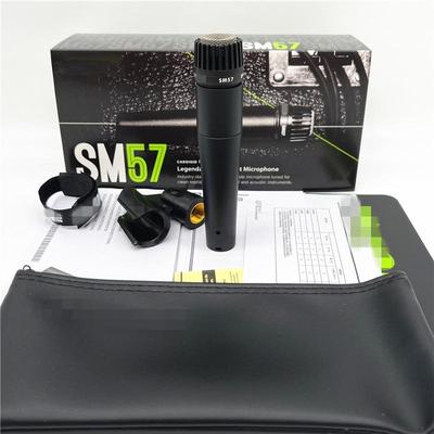 SM57LC High-End Dynamic Wired Microphone for Professional Recording, Dubbing, and Live Streaming
