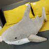 Shark doll plush toy whale doll girl bed holding sleeping pillow long pillow rag doll