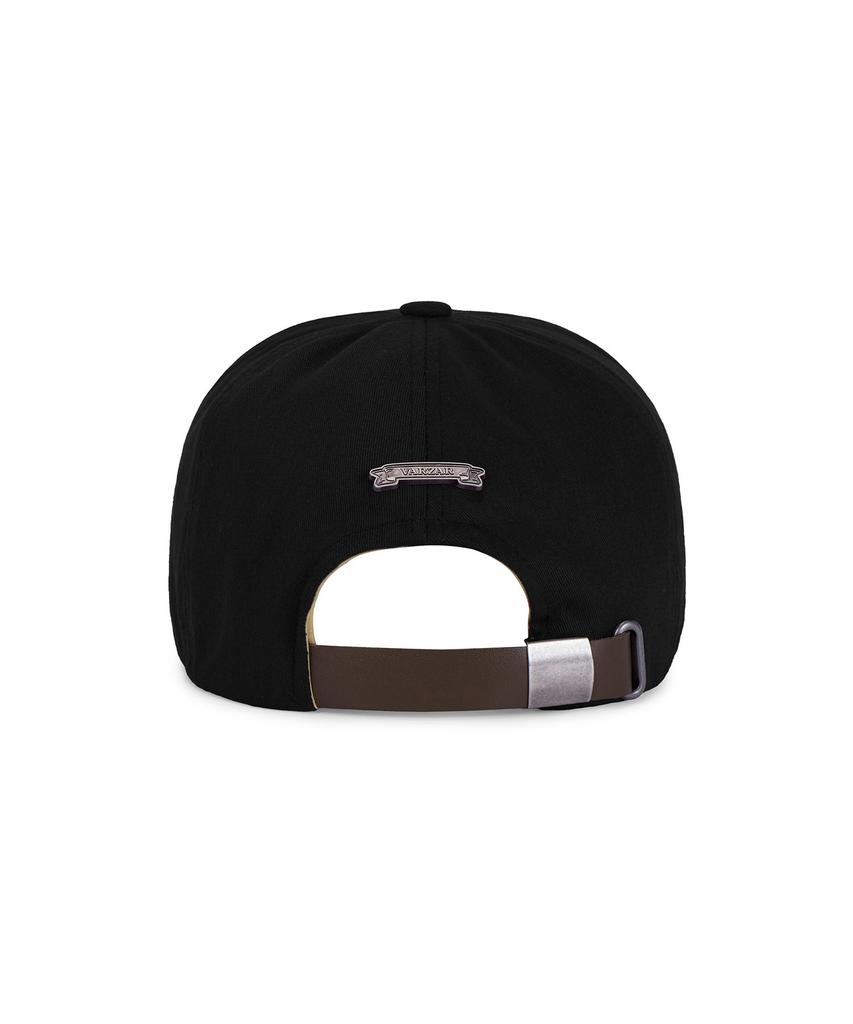 Bajal Leaf Vz Monogram 5-Panel Ball Cap Black