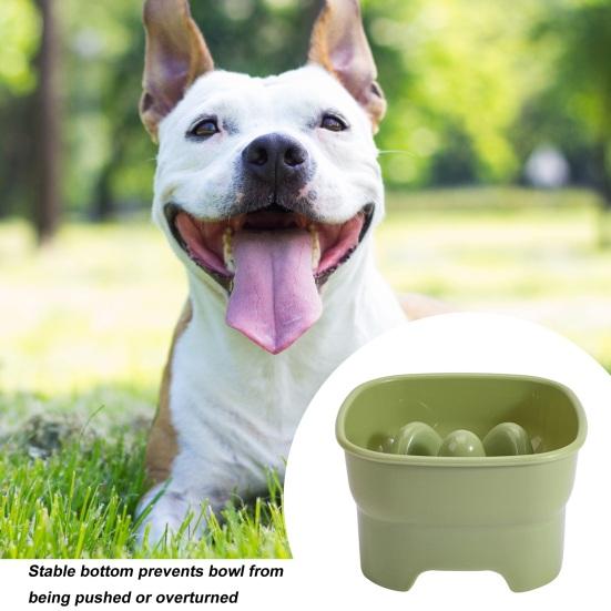 Haustier Schüssel Anti-Ersticken Katze Lebensmittel Schüssel Stabile Basis Große Kapazität Hund Langsam