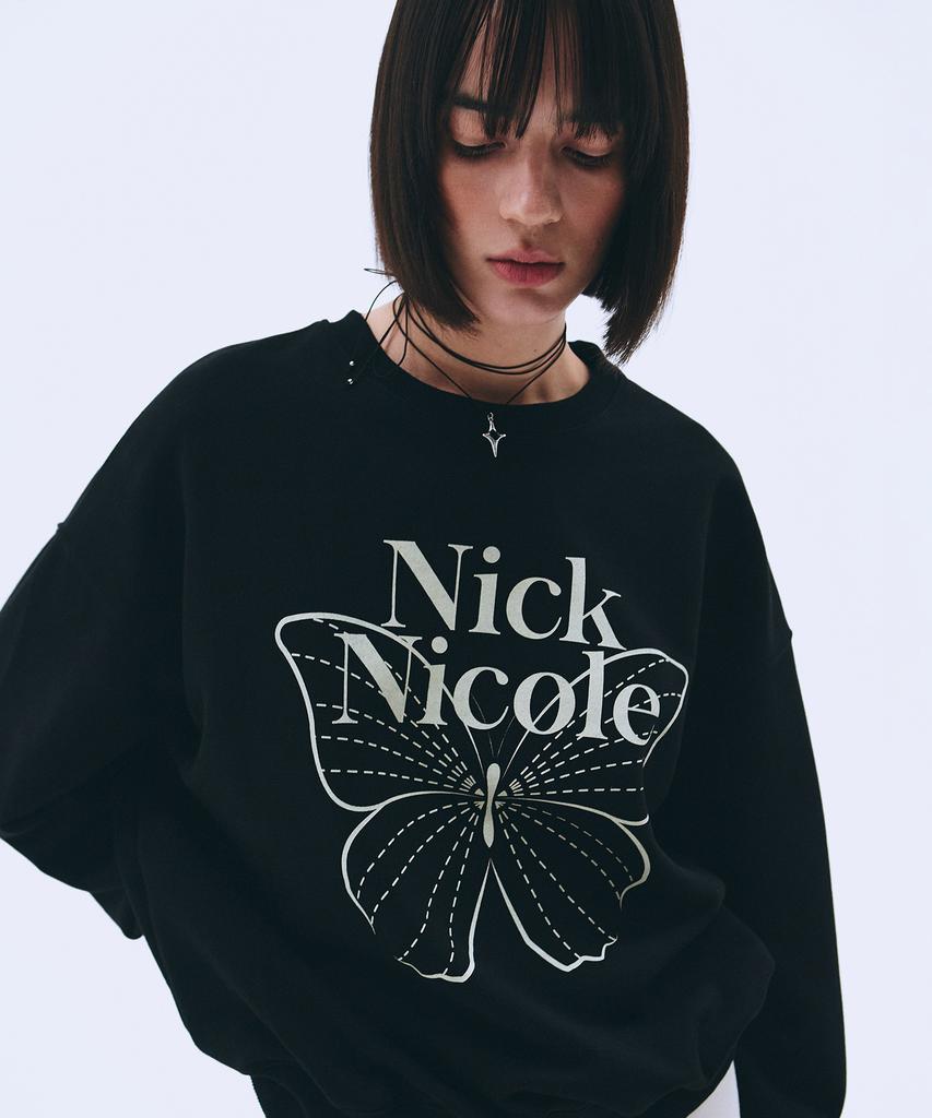 Nigaennikol Butterfly Signature Sweatshirt_24 Color