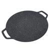 Barbecue Plate Reusable Easy Clean High Thermal Conductivity Coating Surface Grill Pan for Hiking Camping