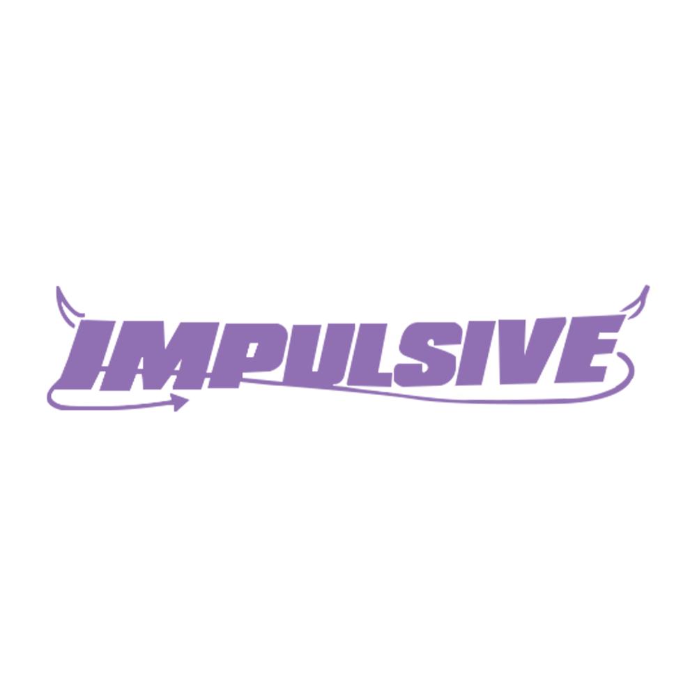 Impulsive Text JDM Decal Holographic Die Cut Vinyl PVC Windshield Sticker Waterproof Auto Rear Window Stickers Decor Accessories