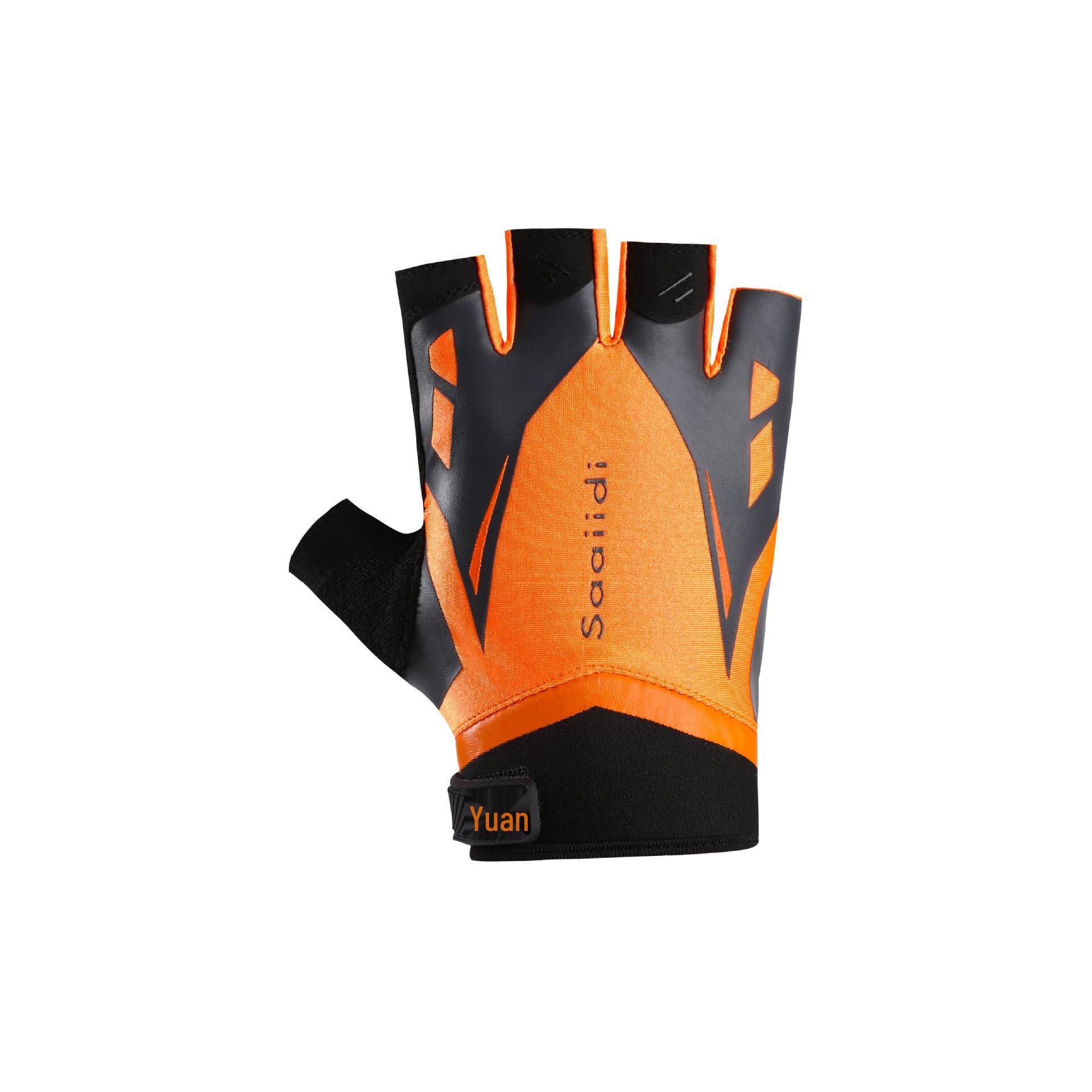 Women s Non-Slip Half-Finger Fitness  Cycling Gloves Large