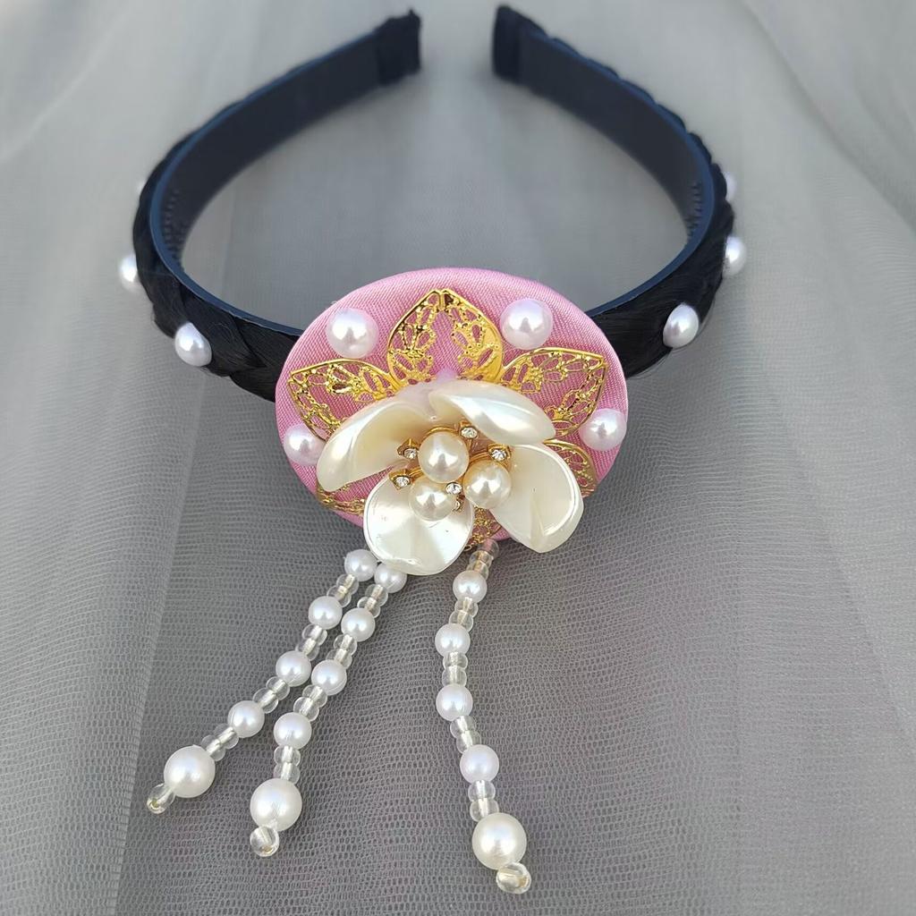 Elegant Korean Styles Hair Band for Trendy Women Ladies Fashionable Headband for Weddings and Festivals Decoration
