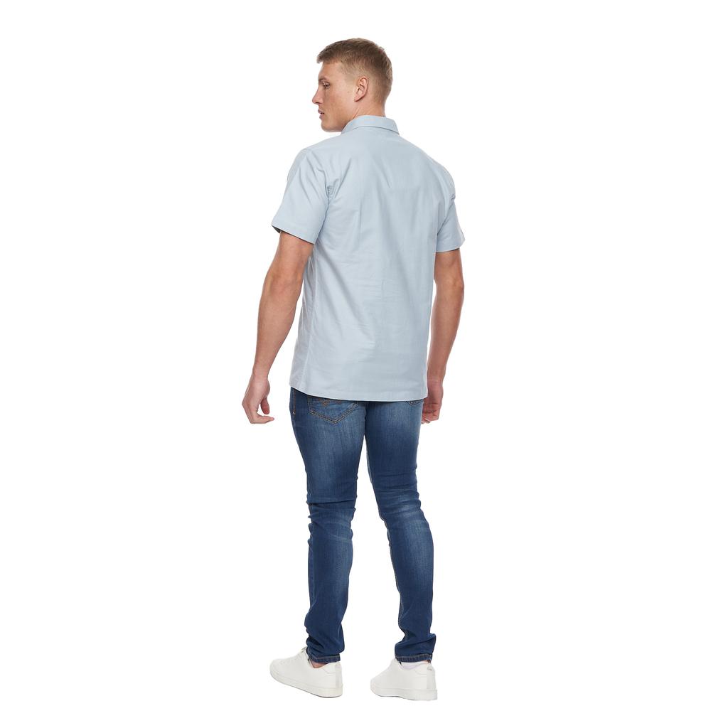 Bewley & Ritch Herren Balton Oxford Kurzarmhemd