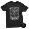 Gruselig Cooles Gothic Spinnen Schädel T-Shirt Unisex T-Shirt