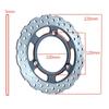 Motorcycle Rear Brake Disc Rotor For Kawasaki EX250 Ninja250 Ninja 250R 2007-2014