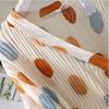 Lantern Sleeve Polka Dot V -Neck Chiffon Sunscreen Shirt Women 'S Shirt Summer Loose Chiffon Tops