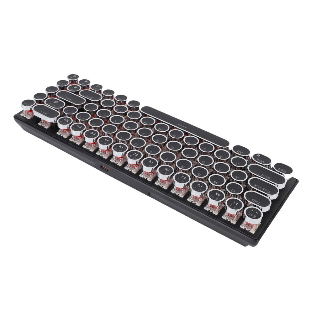 Wired Gaming Keyboard TW1870 68 Keys RGB Colorful LED Backlight Portable Compact Gaming Keyboard