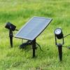 Solar-Gartenhof-Scheinwerfer - Outdoor-Landschafts- und Rasendekorationsleuchten