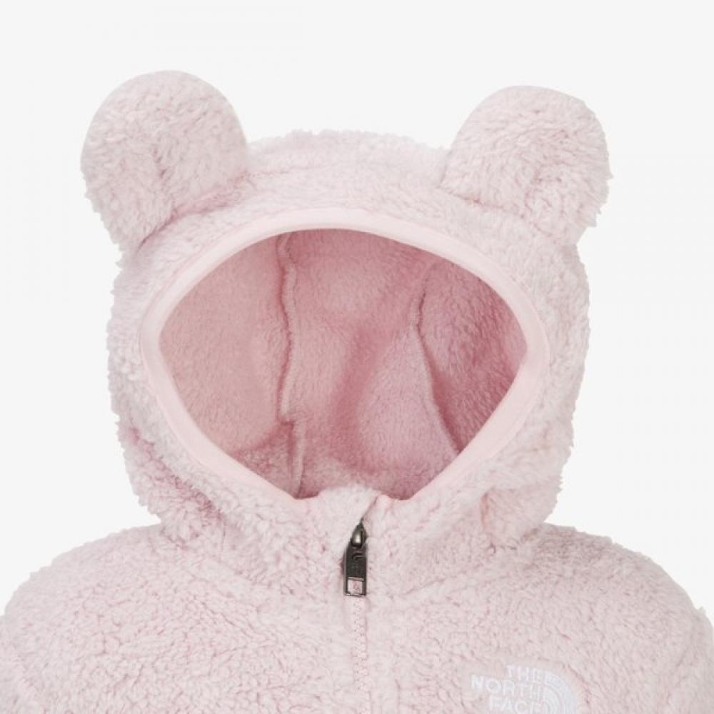 The North Face Kids Baby Camp Sherpa Pulldown Hoodie Light Pink Nj4fr60u