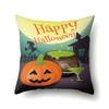 Halloween Pillowcase Car Waist Pillow Pumpkin Sofa Cushion Cover Office Home Living Room Pillowcase