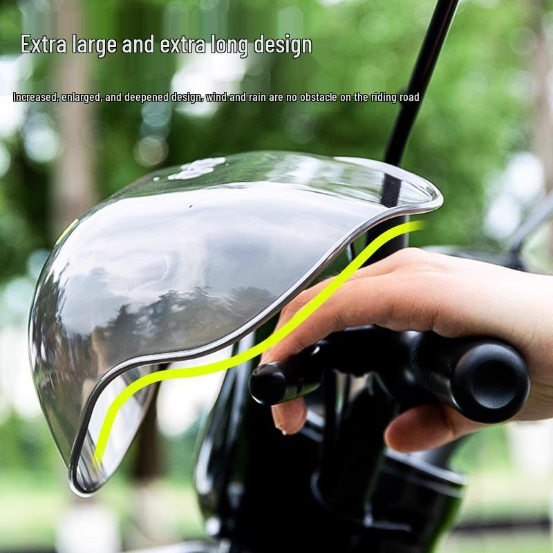 Electric Motorcycle Handlebar Covers: Waterproof, Windproof, Sunshade, Anti-Fall, Universal for All Seasons