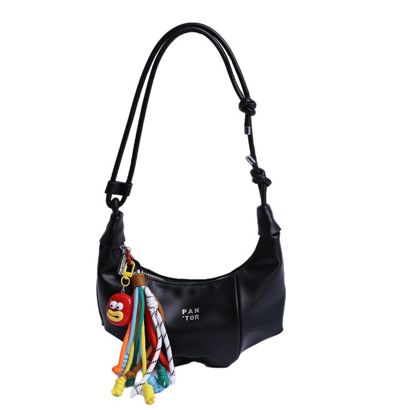 

High-end dumpling bag women s 2025 summer new fashion pleated messenger bag Korean version niche one-shoulder messenger bag