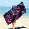 1Pc Dark Fantasy Warrior Beach Towel Microfiber Beach Towel Thin Absorbent For Beach Swimming Yoga Bath Sports 0917303