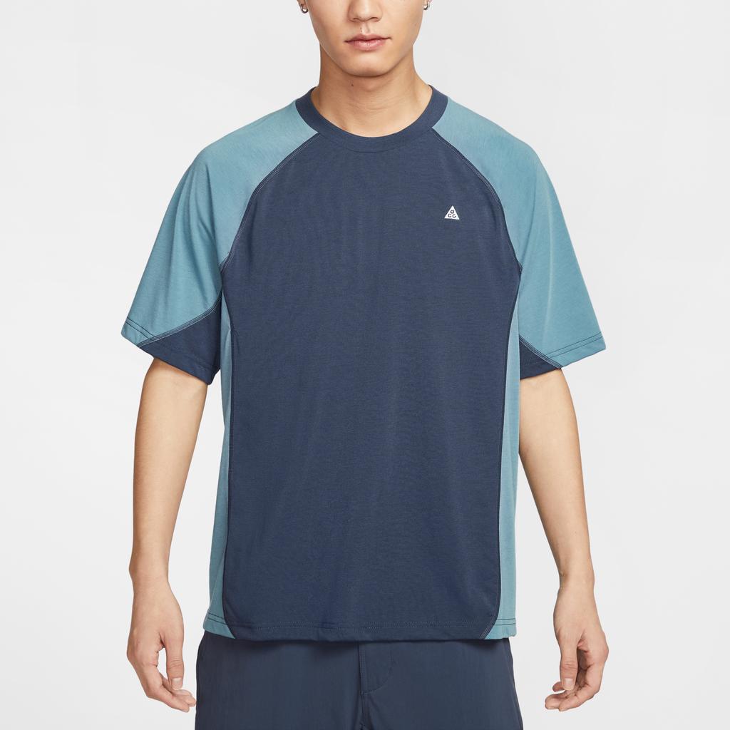 Nike ACG Dri-Fit Adv Outdoor Comfortable Versatile Quick-Dry Short Sleeve T-Shirt Men Tops Blue HJ2882437
